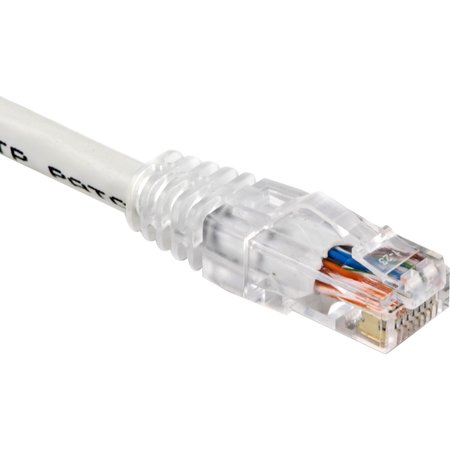 WELTRON 3Ft Cat 5E White Rj45 Snagless Network Patch Cable - 3 Ft Rj45 M/M 90-C5ECB-WH-003